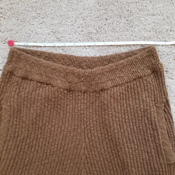 Free People Adelaide Sweater Set Candied Walnut Combo Size L Tank & Pants Set - Picture 10 of 16